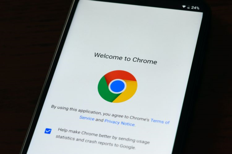Welcome to Chromeの画面