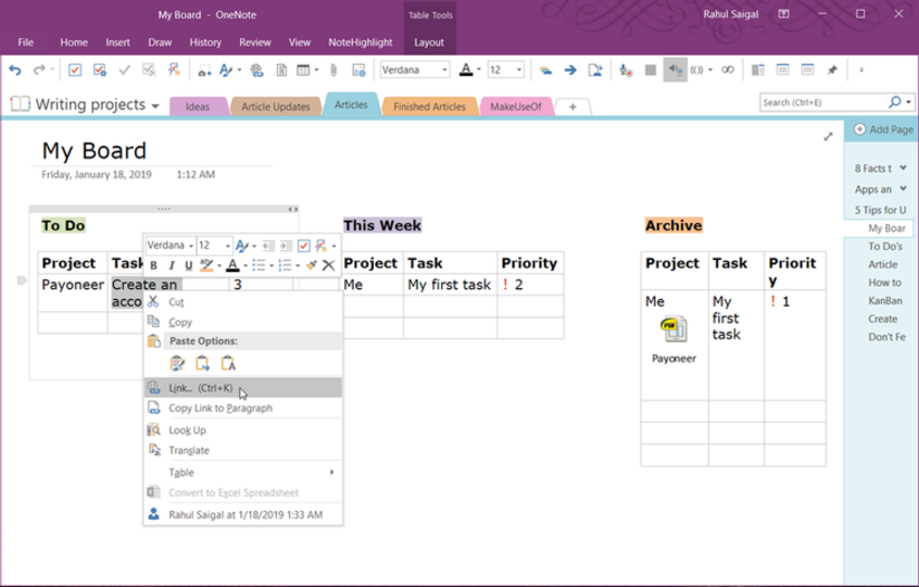 OneNoteでタスク管理｜実用的なToDoリストづくり6つの技 | ライフハッカー[日本版]