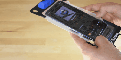 スマホ防水ポーチ