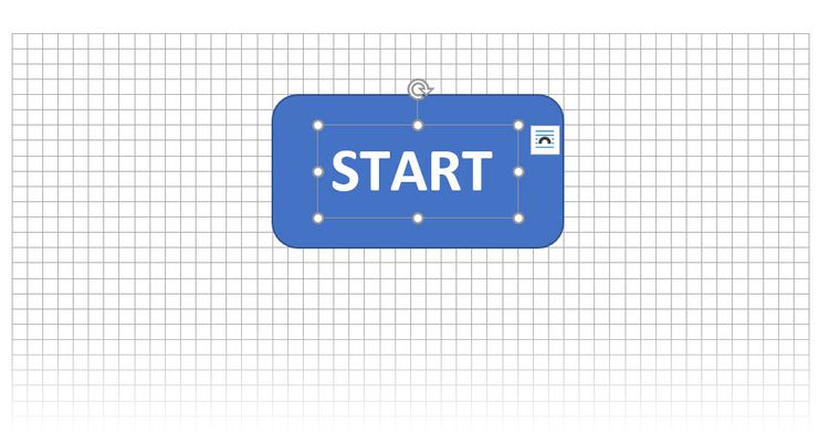 スタートの図形