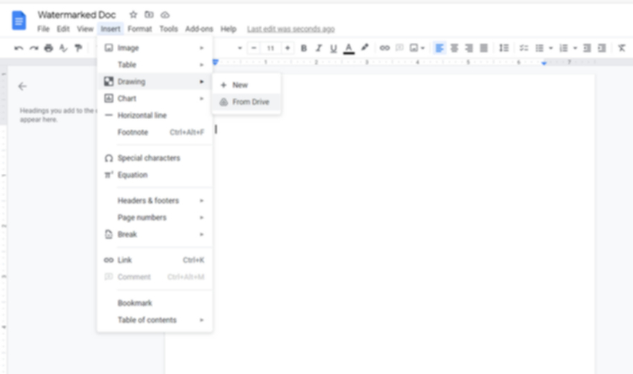 Google ドキュメント