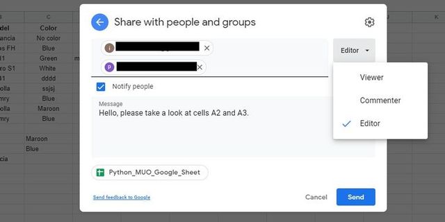 Googleスプレッドシートを共有する方法 アクセス権限の変更も ライフハッカー 日本版