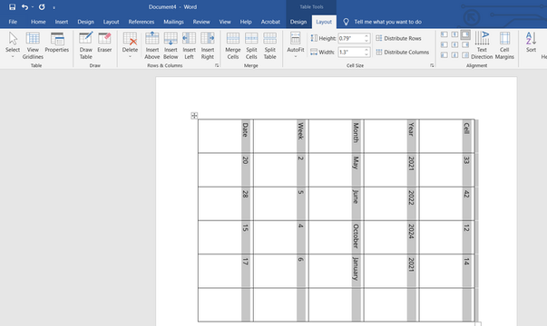 Microsoft Wordで作成した表を回転させる方法 ライフハッカー 日本版