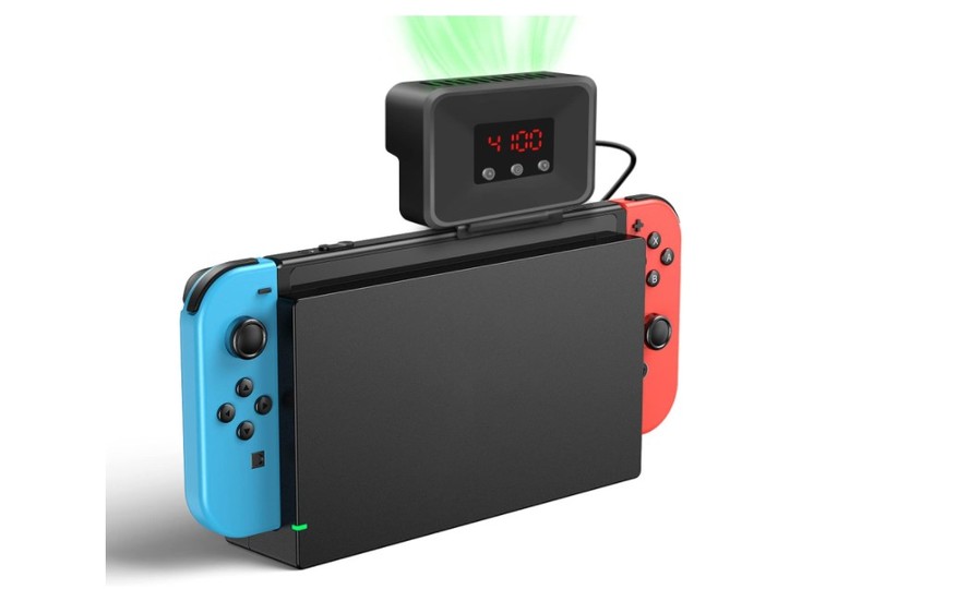 【Amazonタイムセール中!】Nintendo Switch用、1000円台の冷却ファンや2000円台のコントローラーなど