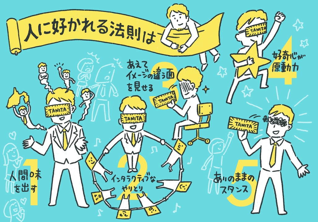 タニタ「中の人」の人に好かれる法則