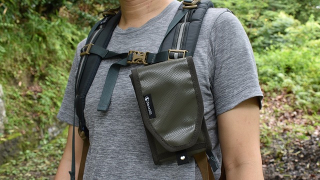 撥水・耐久性抜群！ アウトドア向けスマホポーチを使ってみた