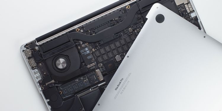 MacBook Proの内部