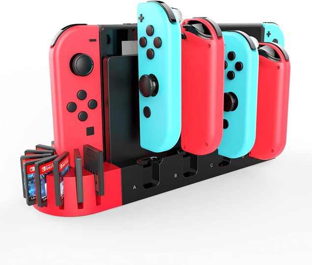 【Amazonタイムセール中!】999円のJoy-Con4台同時充電スタンドや13,980円の容量68400mAhポータブル電源など