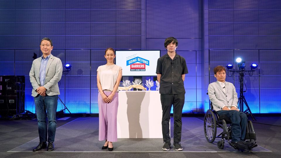 日本とアメリカ、中国、欧州代表がアイデアをプレゼン。スポーツの可能性とは