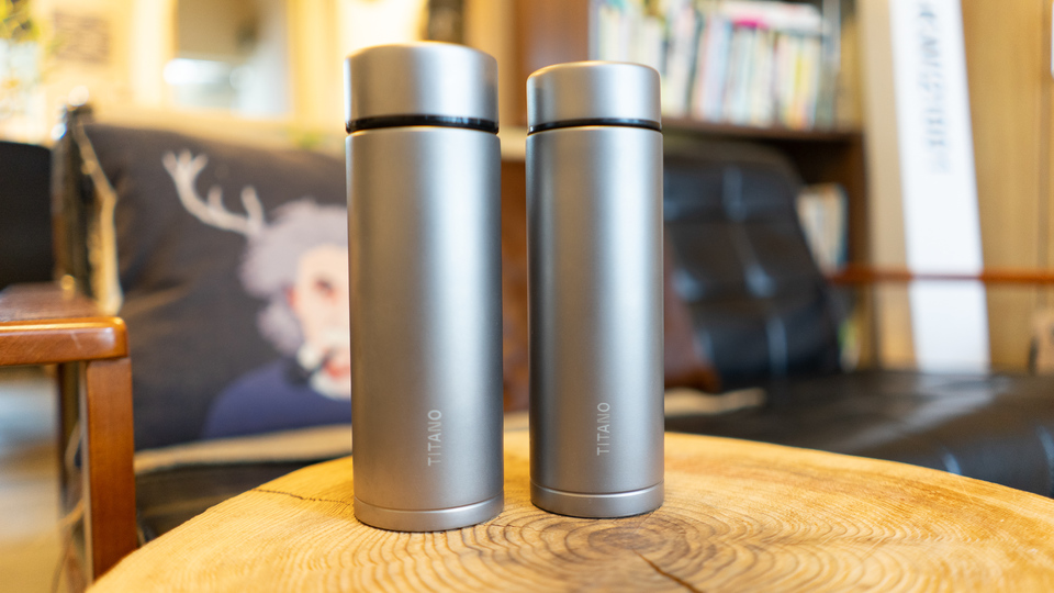 外出時や家でも役立つ。純チタン製サーモボトル「Therma」でコーヒーのおいしさキープ!