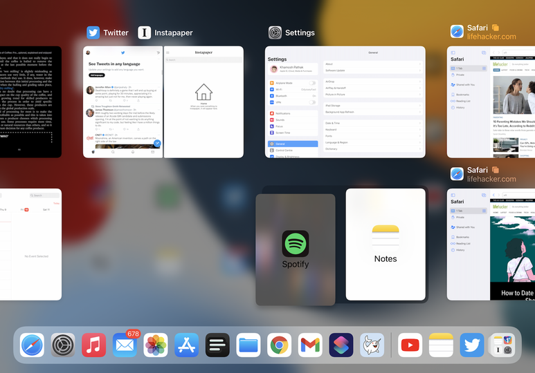 iPadだけの新機能