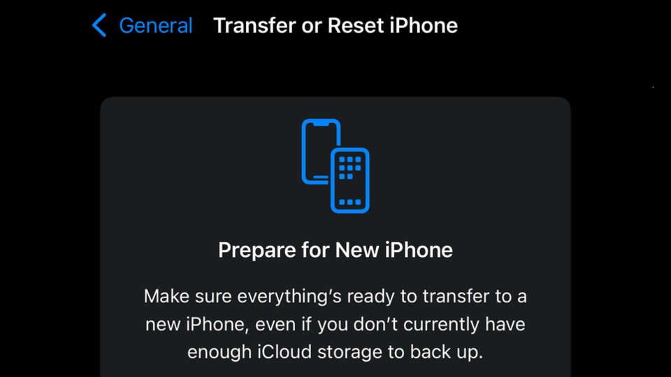 iCloudストレージを利用して、新しいiPhoneを素早くセットアップ
