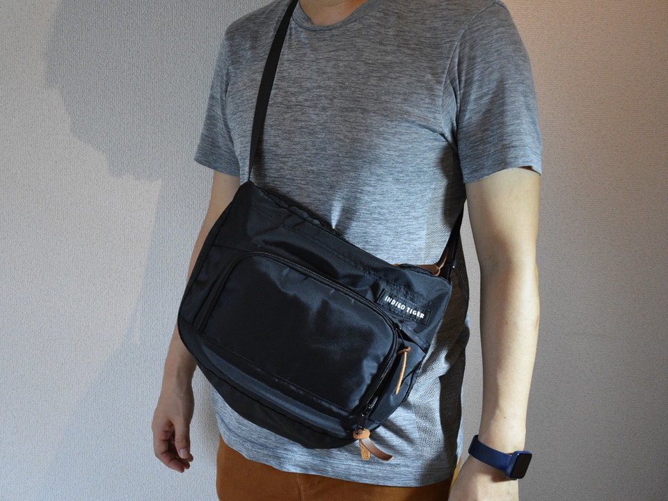 財布が一体化 9個のポケット付き多機能ショルダーバッグ ライフハッカー 日本版