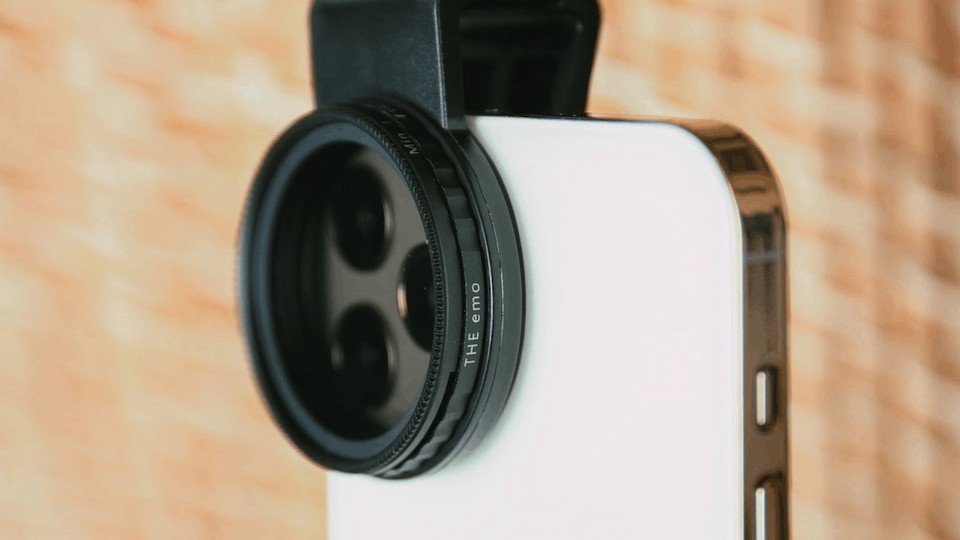 スマホカメラでの撮影テクニックに差をつけよう! お手軽な可変式NDフィルター「THE emo」