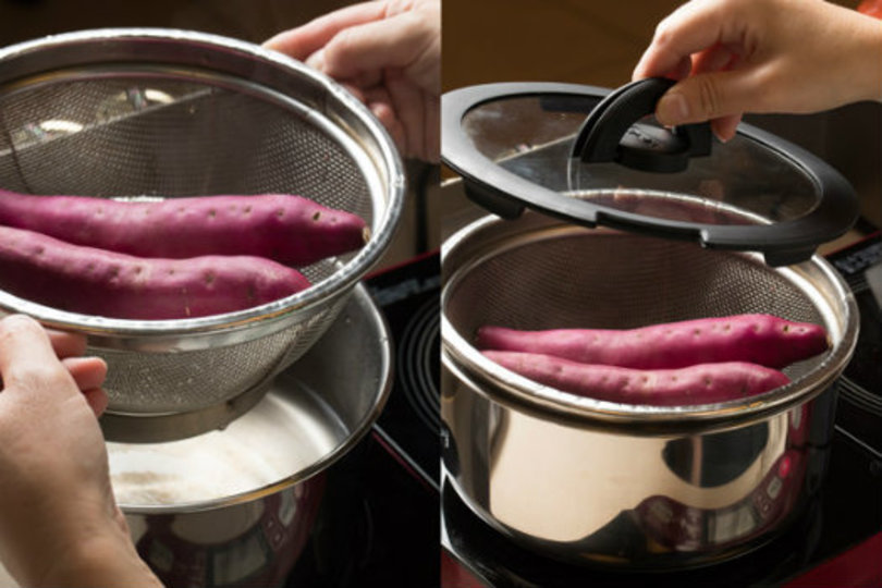 フライパンで簡単おいしい焼き芋の作り方 Mylohas