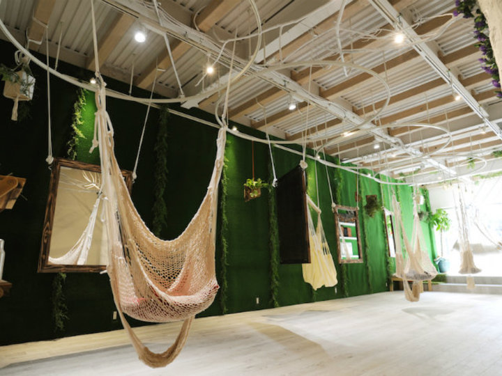 カットもシャンプーもハンモックで 癒されたい人のヘアサロン Mylohas