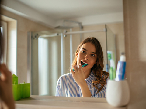 スクワットは歯磨き中にすると習慣化しやすい