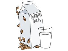 低カロリー、低糖質、コレステロールゼロ。アーモンドミルクの魅力