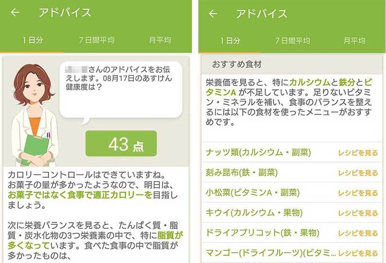 あすけん アプリ