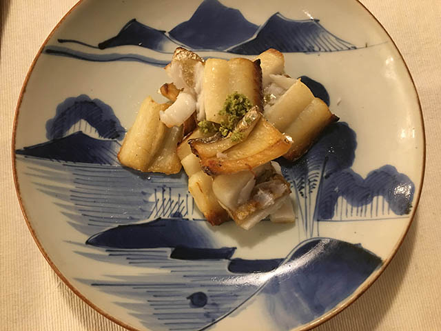 太刀魚の塩焼き