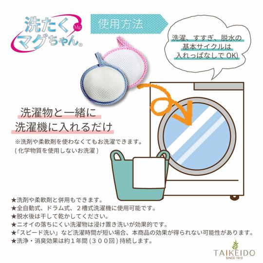 洗たくマグちゃんの説明