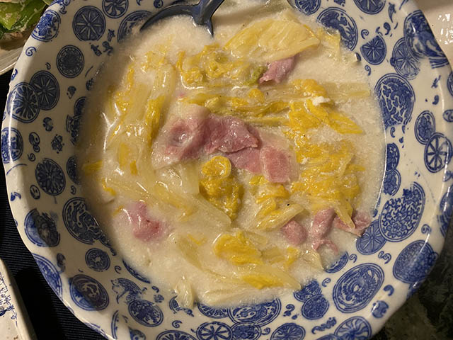白菜のクリーム煮