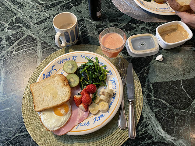朝ごはん