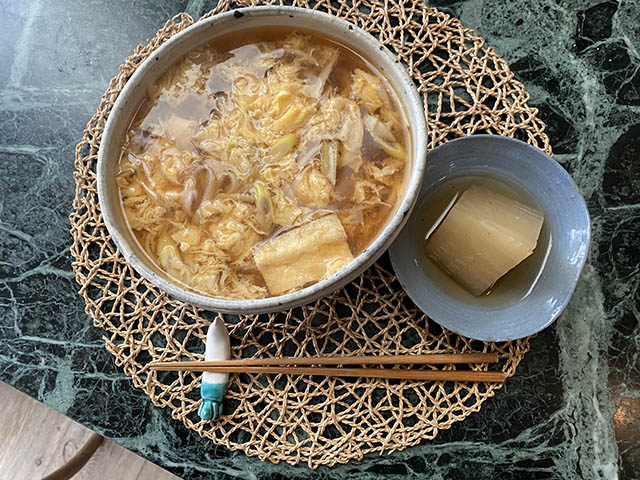 卵とじうどん