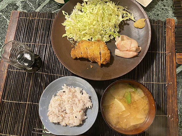 イノシシ肉のカツ