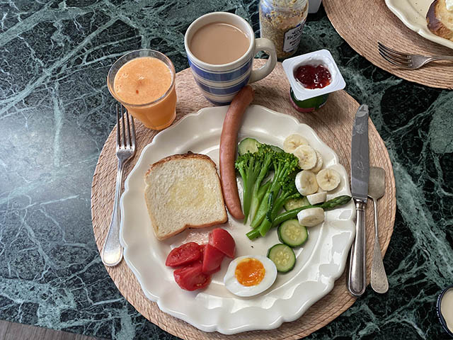 朝ごはん