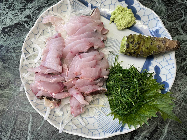 03石鯛の炙り
