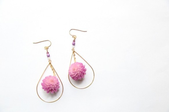 リアル生花アクセサリー が 永遠の美しさをくれるよ Roomie ルーミー