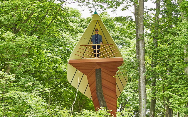 いろんなツリーハウスで自然に溶け込みたいんだ Roomie ルーミー