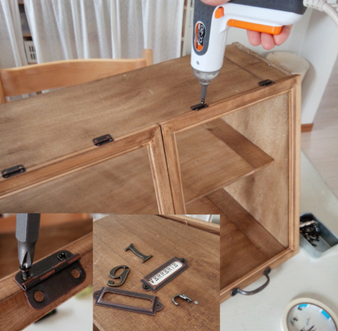 100円ショップのアイテムでdiyする キッチンの 見せる食器棚 Roomie ルーミー