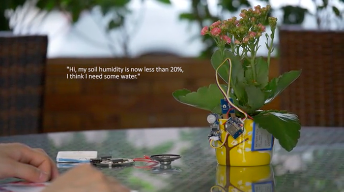 オーディオプレーヤー、フォトアルバム、さらには植物まで。家のありとあらゆるものをボイスリアクティブ(声で操作可能)にするIoTガジェット「ReSpeaker」の紹介です。すべての家電をあなたの声で操作して、全能感を味わいましょう。top