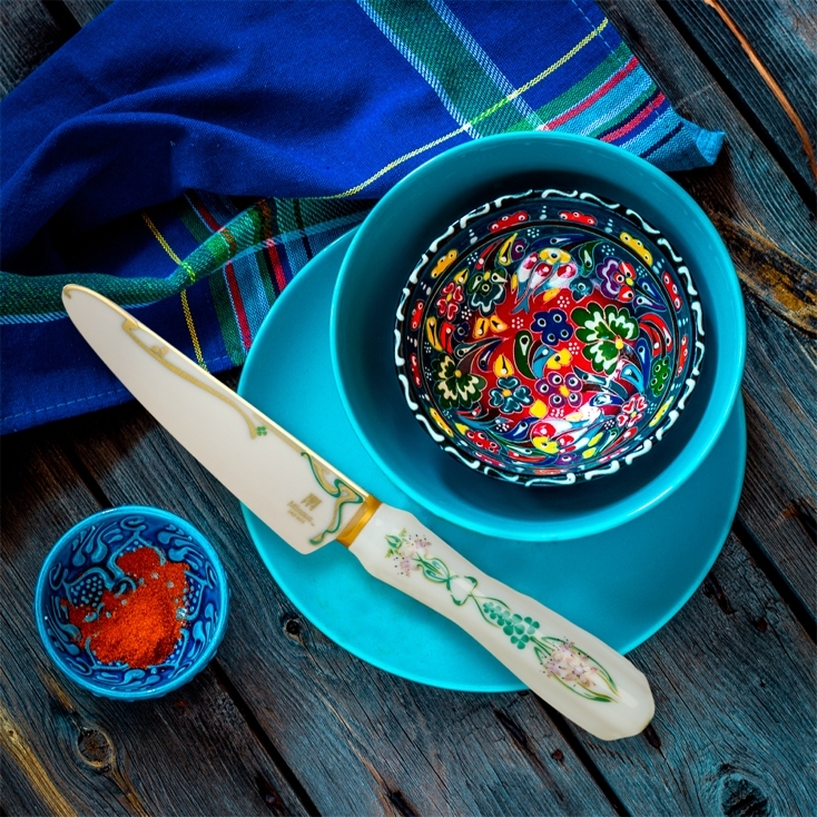 美しいMinova Ceramic Jewel Knives(ミノバ セラミック ジュエル ナイフ)