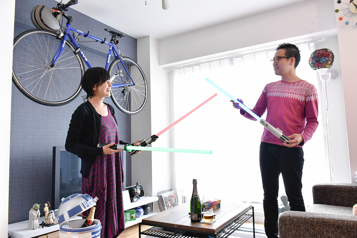 スター・ウォーズとお酒を愛する夫婦の暮らし(江戸川区・瑞江)|みんなの部屋