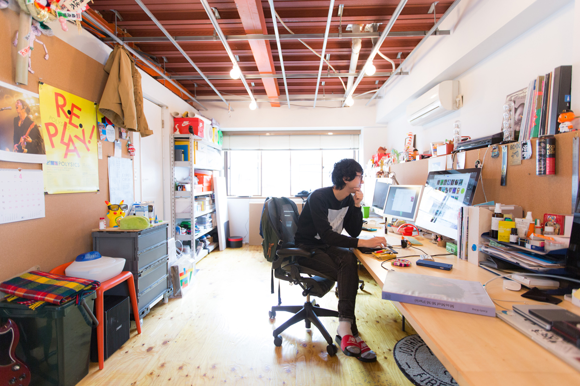 快速東京・一ノ瀬雄太さんが働く流動的「CEKAI」(池尻大橋)|みんなの部屋