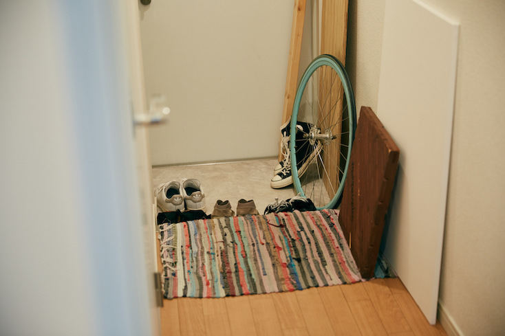 自転車好きの部屋