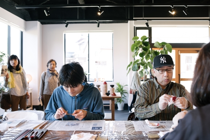 RENEW×大日本市鯖江博覧会の眼鏡・漆器の技術を体験できるワークショップ