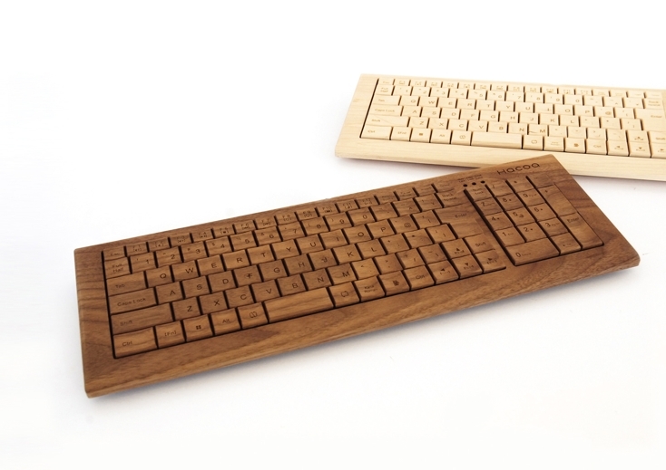 RENEW×大日本市鯖江博覧会の木のキーボード