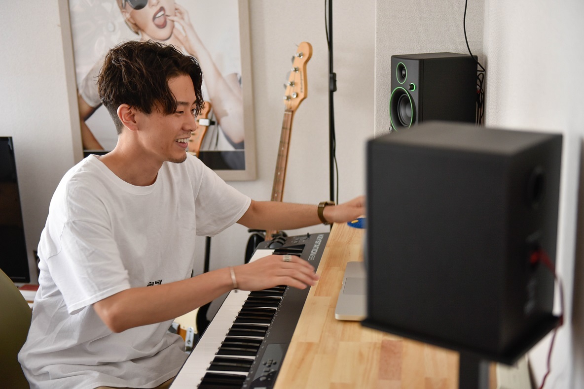 最近始めたキーボード(笠井さん)