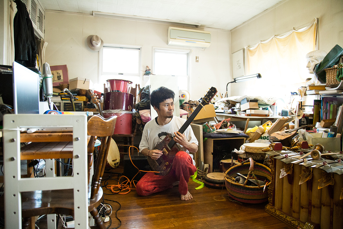 音楽とアートをつくり出す、実家兼ヒミツ基地(千葉県四街道市)|みんなの部屋