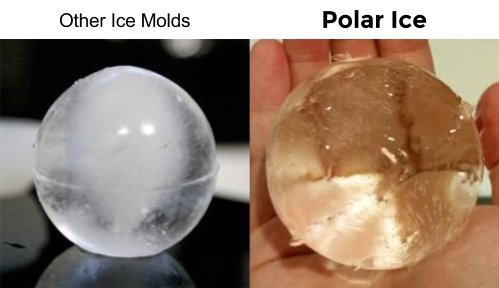 丸い氷が気軽に作れるPolar Ice