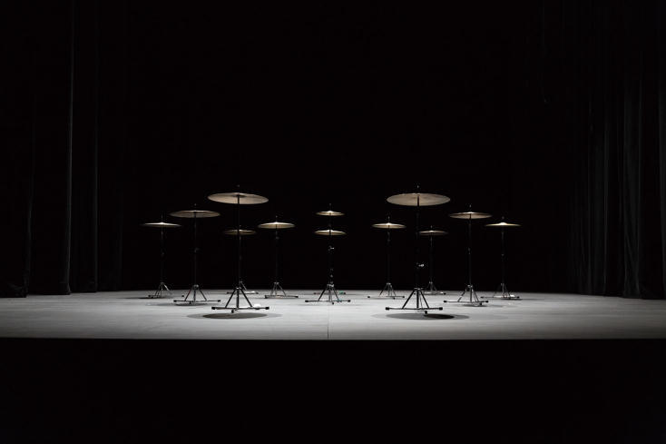 池田亮司×Eklekto『music for percussion』© Raphaëlle Mueller