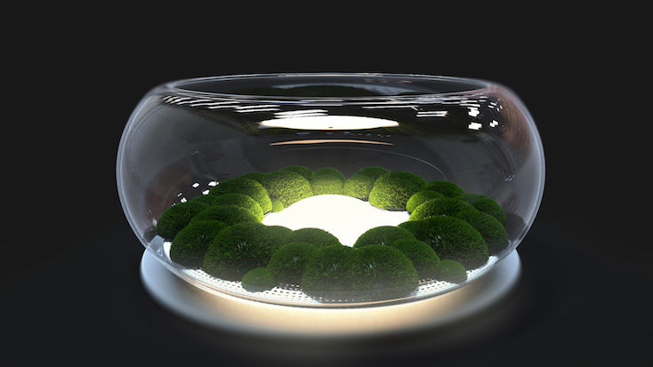 Marko Vuckovic氏が製作したMosslamp