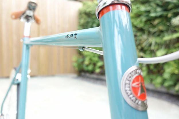 TOKYOBIKEの漆塗りの自転車