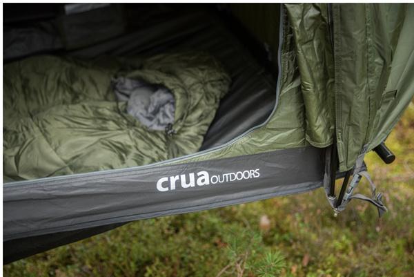 ハンモックとしても使える“新感覚”ハイブリッドソロテントCrua Hybrid