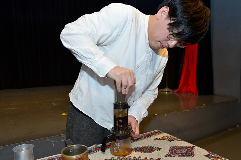 コーヒールンバ平岡佐智男さん