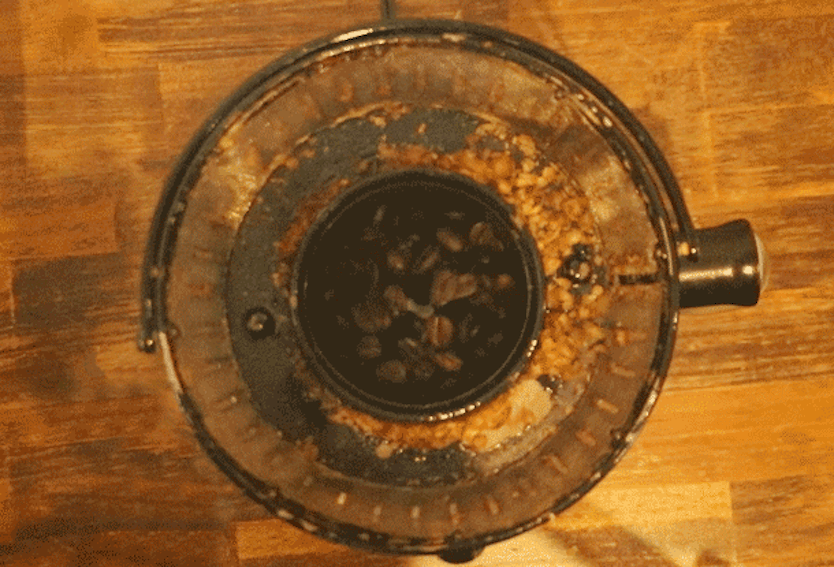 達成率1322 のコーヒー焙煎機 カフェクオリティのコーヒーをここまでカンタンに淹れられるとは Roomie ルーミー